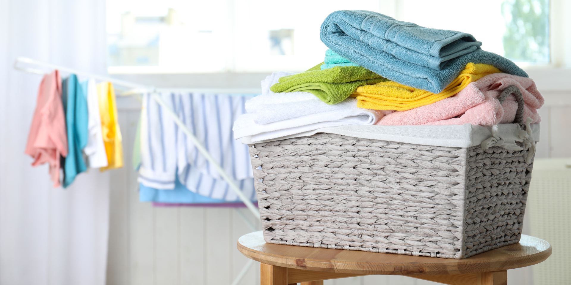 Basket In Sunny Room