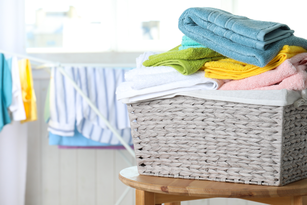 Basket In Sunny Room